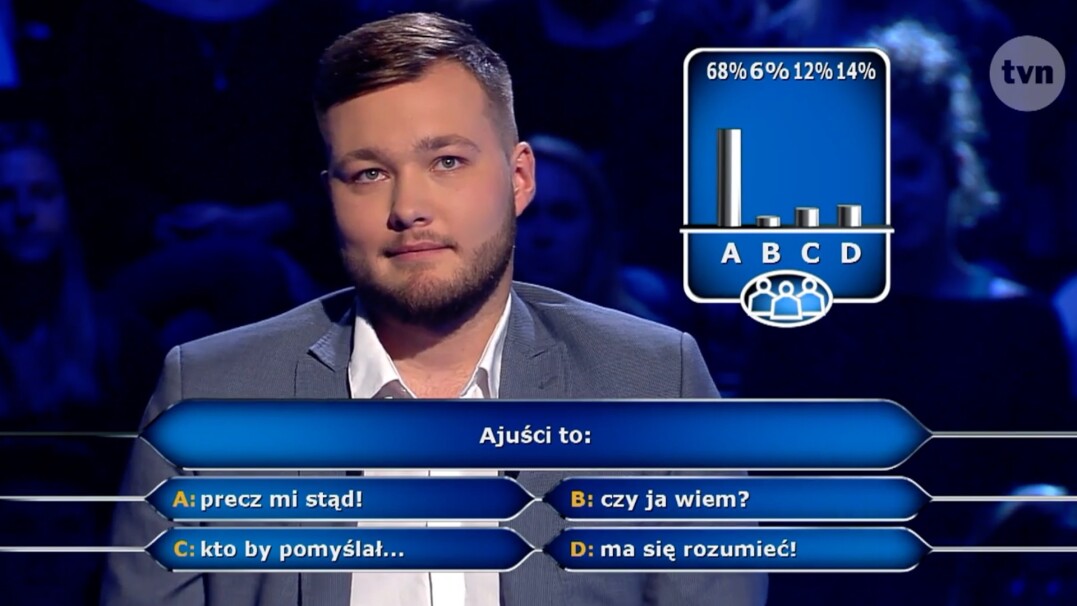Milionerzy Ajusci To Problematyczne Pytanie Za 1000 Zlotych Tvn24